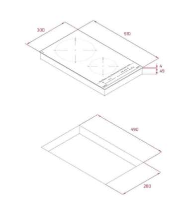 Built-in Induction Hob TEKA IZC 32600 MST BK