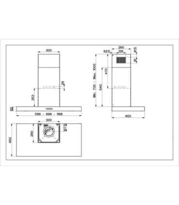 Cooker hood STILO COMFORT X A60