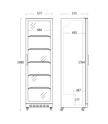 Display cooler Scandomestic