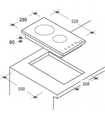 Induktsioonplaat Schlosser ID3571S