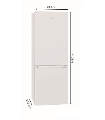 Külmik Bomann KG322.1W valge