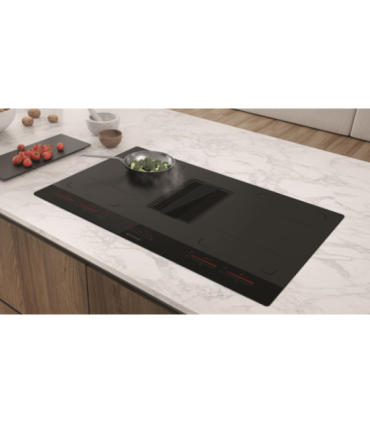Induction hob and hood Faber Galileo Glass