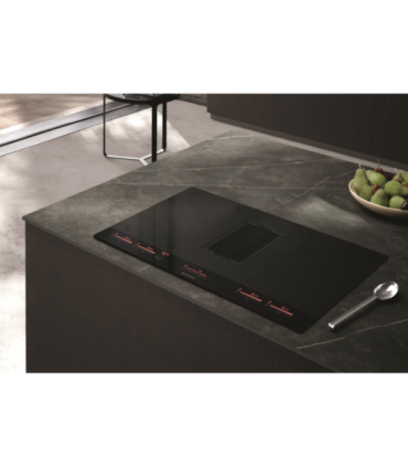 Induction hob and hood Faber Galileo Glass