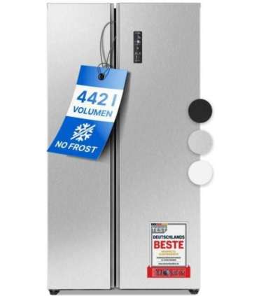 Side-by-side külmik Bomann SBS7344IX, inox