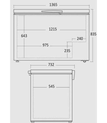 Chest freezer Scancool