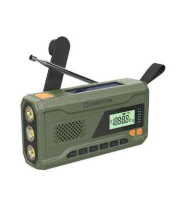 Päikesepatarei ja dünamoga raadio Manta RDI401G