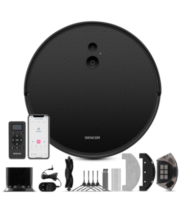 Robotic vacuum cleaner Sencor, black