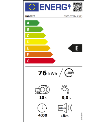 Nõudepesumasin Indesit DSFO3T224C