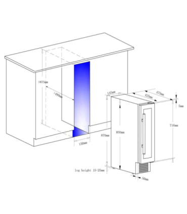 Veinikülmik Climadiff CBU7S1B
