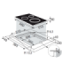 Induktsioonplaat Brandt BPI364DPB