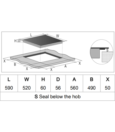 Induktsioonplaat Bomann EBKI7942