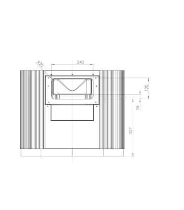 Hood  Ciarko Design Mono 60 black