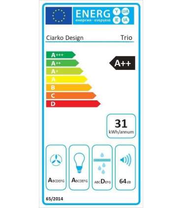 Hood  Ciarko Design Trio black/rose gold