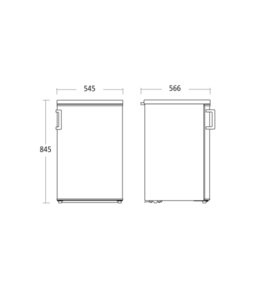 Table top freezer Scandomestic