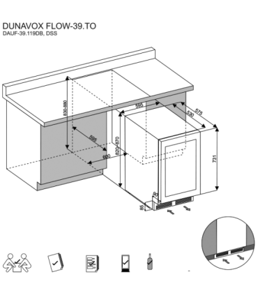 Veinikülmik Dunavox DAUF-39.119DB.TO