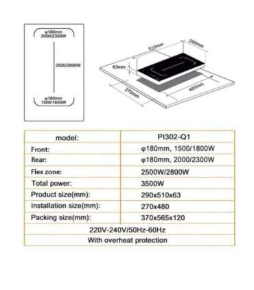 Induction hob Schlosser