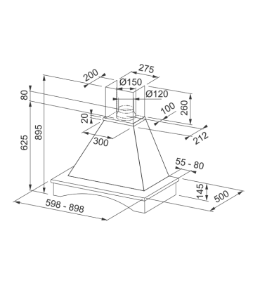 Õhupuhastaja Faber Ranch 90 NF