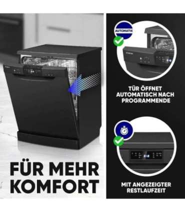 Dishwasher Bomann, black