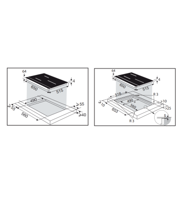 Induktsioonplaat De Dietrich DPI4420B