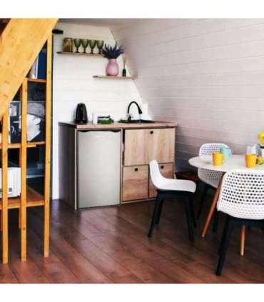 Külmik Manta MM520PS, inox/ must