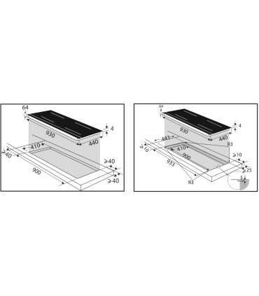 Induktsioonplaat De Dietrich Backlight DPI4942B AutoLink