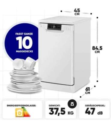 Dishwasher Bomann, white