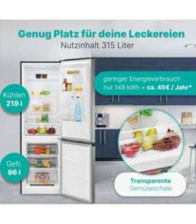 Fridge-freezer Bomann