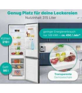 Fridge-freezer Bomann