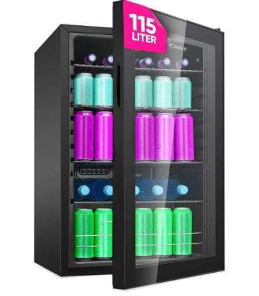 Klaasuksega külmik Bomann KSG7290