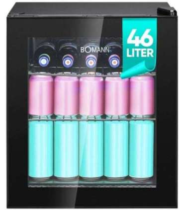 Klaasuksega külmik Bomann KSG7291