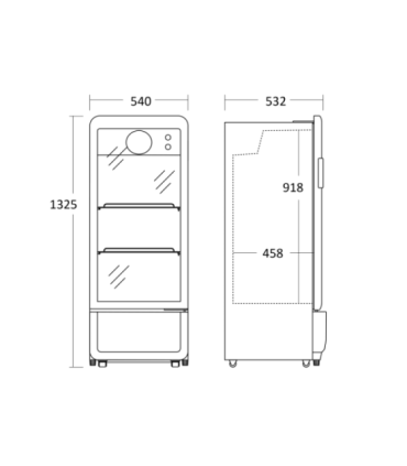 Display cooler Scandomestic
