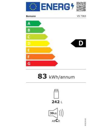 Jahekülmik Bomann VS7363DIX