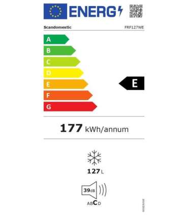 Upright freezer Scandomestic