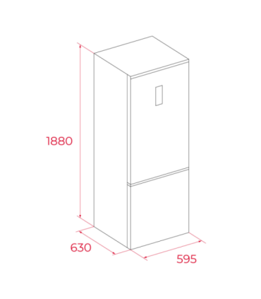 Külmik Teka RBF 44630 WH