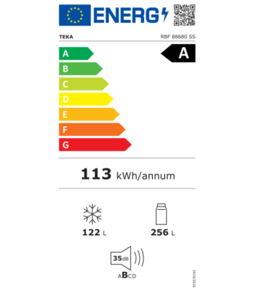 Külmik Teka RBF 88680 SS
