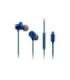 Panasonic RP-TCM225DEA USB-C Wired Earphones, In-Ear with Built-in Mic, Blue Panasonic