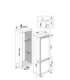 Integreeritav külmik Whirlpool WHSP70T121