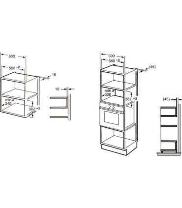Built-in microwave Brandt