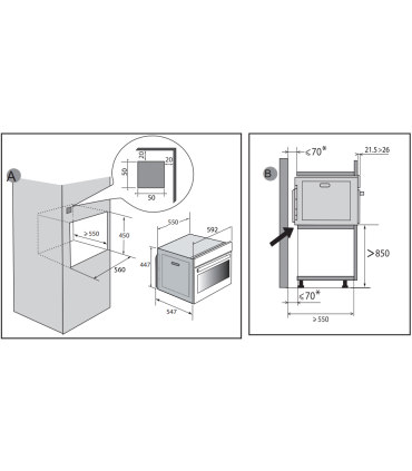 Integreeritav mikrolaineahi De Dietrich DKC4756H