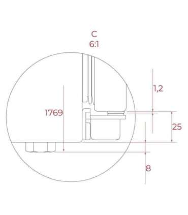 Integreeritav külmik Teka RBF 73380 FI
