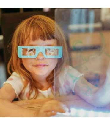 WOOPIE Magnetyczna Tablica 3D Podświetlenie LED do Rysowania