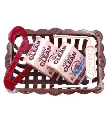 WOOPIE Zestaw do Prasowania 2w1 Deska Żelazko z Muzyką 7 el.