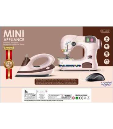 WOOPIE Zestaw do Prasowania 2w1 Deska Żelazko z Muzyką 7 el.