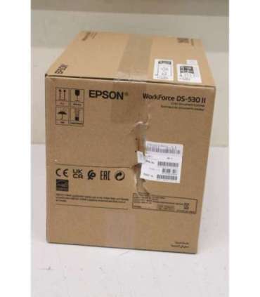 SALE OUT. Epson WorkForce DS-530II Document Scanner Epson WorkForce DS-530II Colour DAMAGED PACKAGING Document