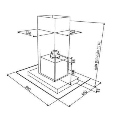 Cooker Hood TEKA DG3 ISLA980