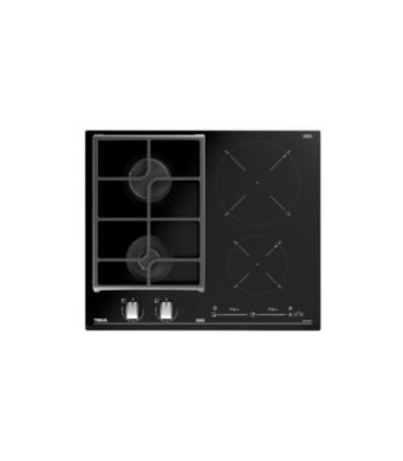 Built in gas + induction hob Teka black