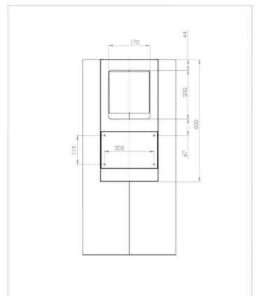 Õhupuhastaja Ciarko Design Tubus Isola Long SmartLink valge