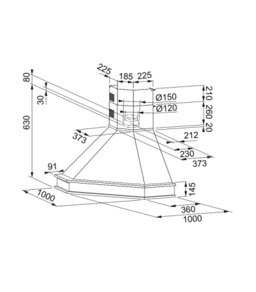 Hood Faber Ranch Corner 90 NF