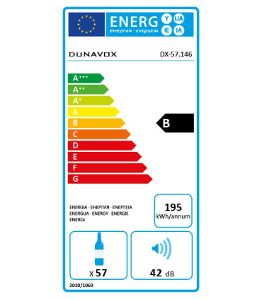 Wine cooler Dunavox