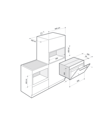 Integreeritav auruahi De Dietrich DKV7340A